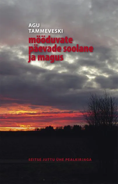 Agu Tammeveski «Mööduvate päevade soolane ja magus. Seitse juttu ühe pealkirjaga»