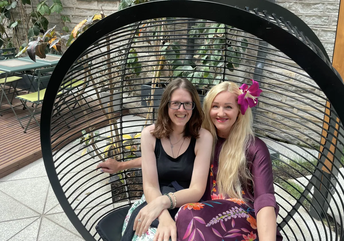 Katrin Grigorenko ja Kristinka teevad saadet.