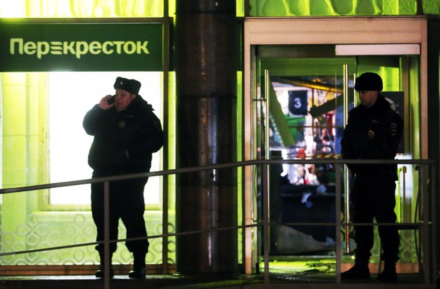 Trešdien, 27.decembrī, Sanktpēterburgā nograndis sprādziens lielveikalā