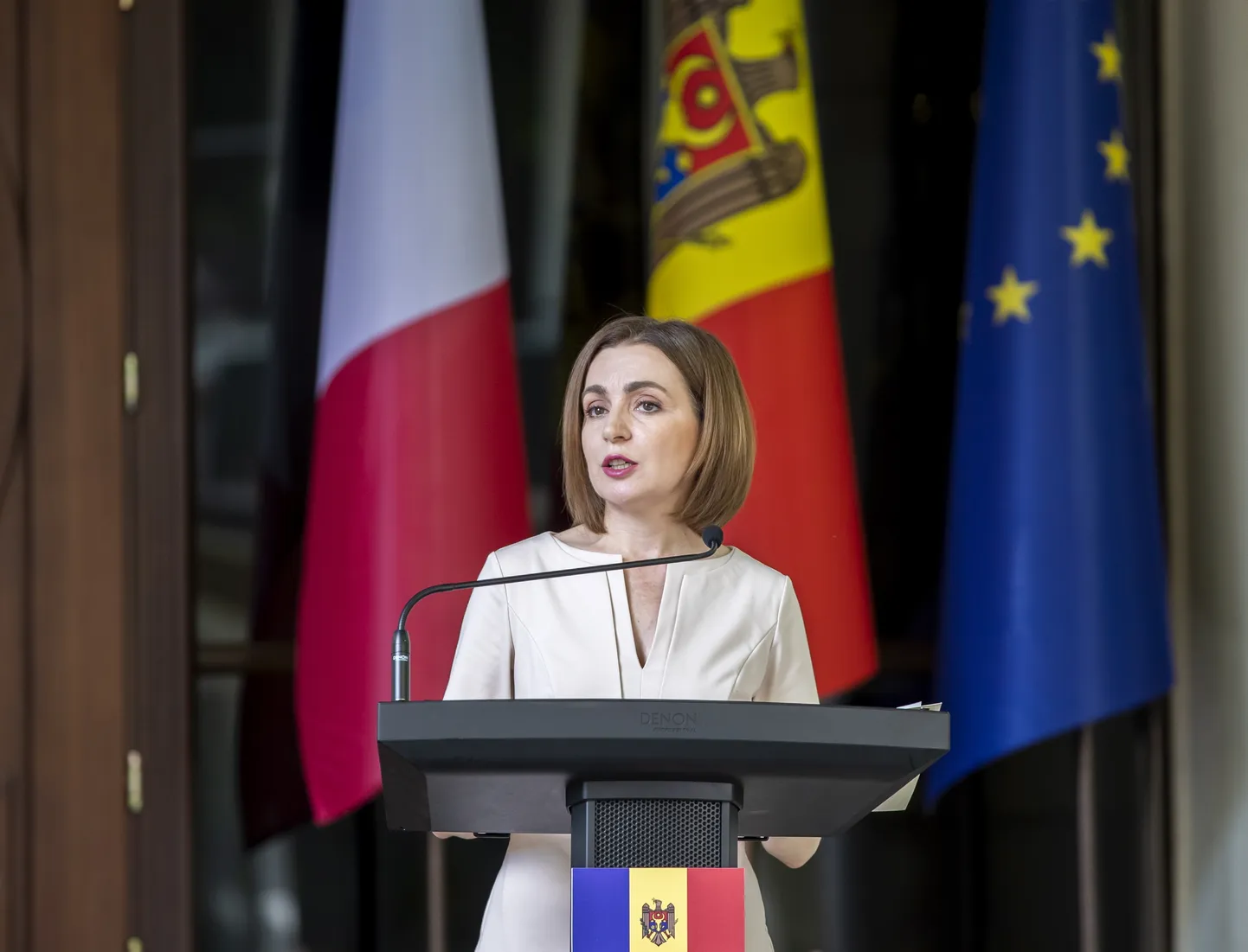 Moldovas prezidente Maija Sandu.