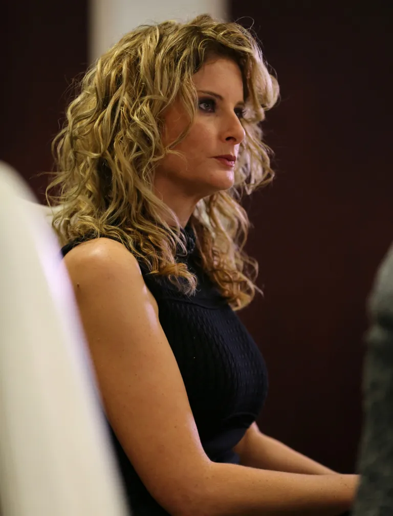 Summer Zervos ja ta advokaat Gloria Allred Los Angeleses pressikonverentsil / Mike Blake/Reuters/Scanpix