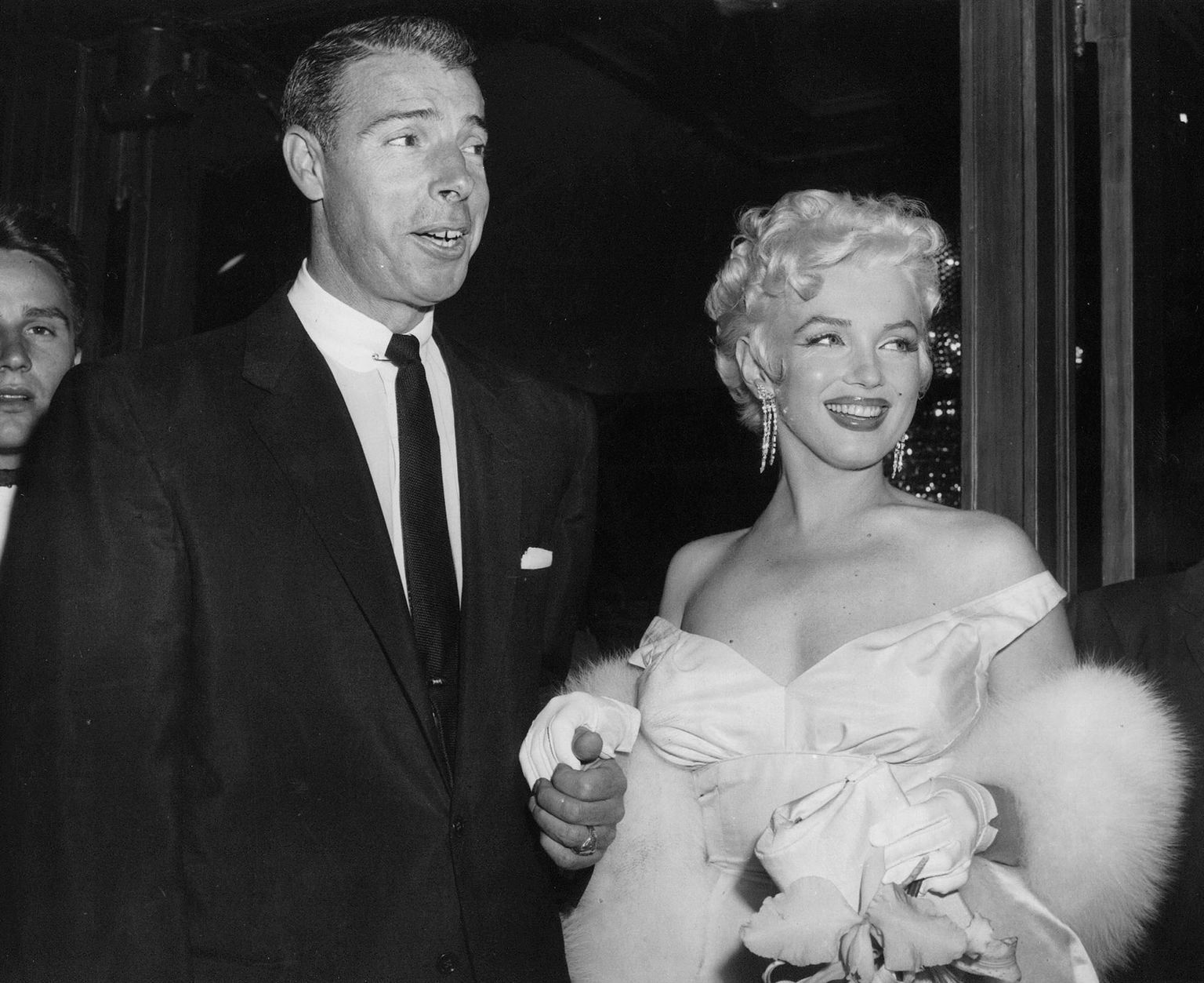 Marilyn Monroe ja Joe DiMaggio.