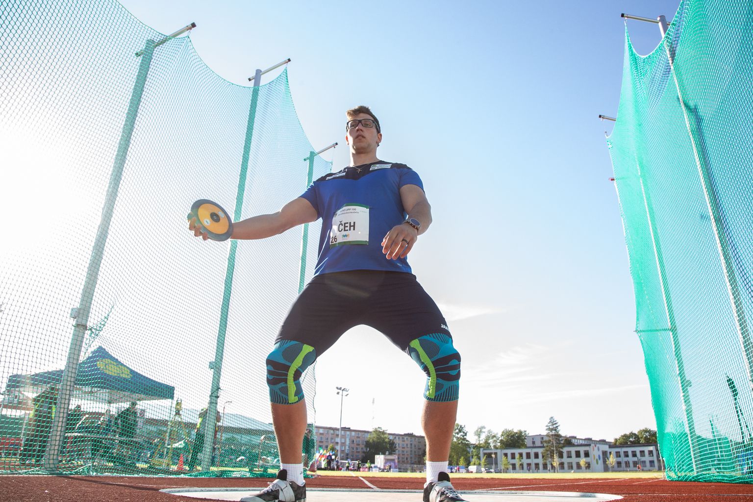 2,07 meetri pikkune Sloveenia vägilane Kristjan Čeh heitis Jõhvi staadionil ketast eelmisel aastal mõned nädalad enne seda, kui ta tuli esimest korda maailmameistriks.