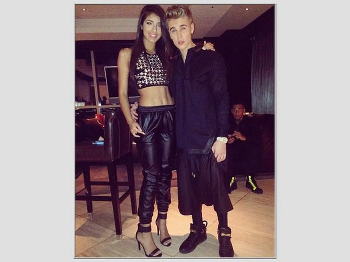 Justin Bieber ja Yovanna ventura