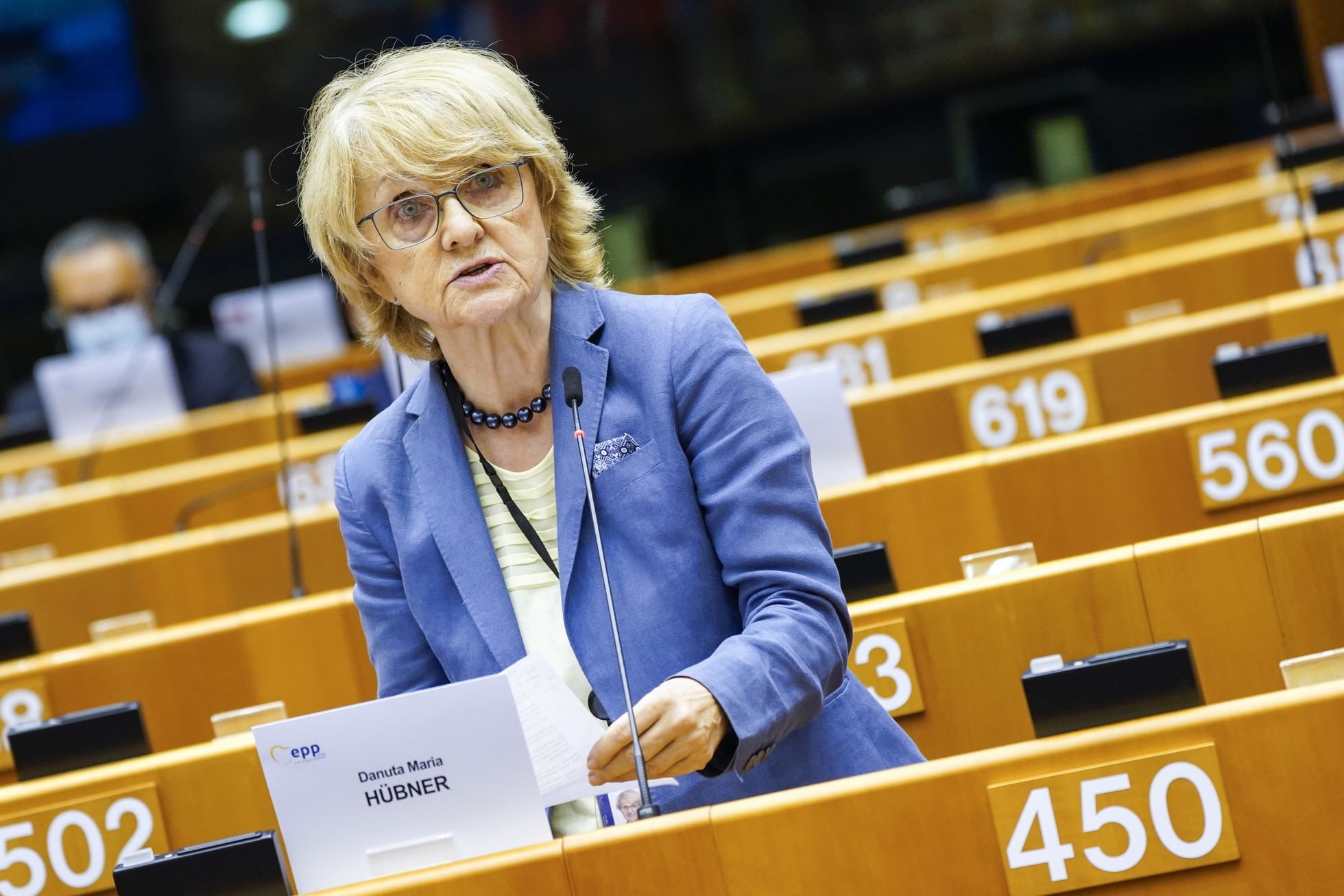 Europarlamendi saadik Danuta Hübner (Poola, EPP).