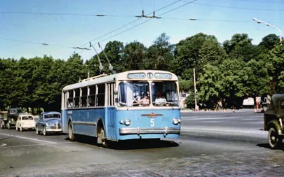 ZIU-5 tollasel Võidu, nüüd Vabaduse väljakul augustis 1967. Foto: