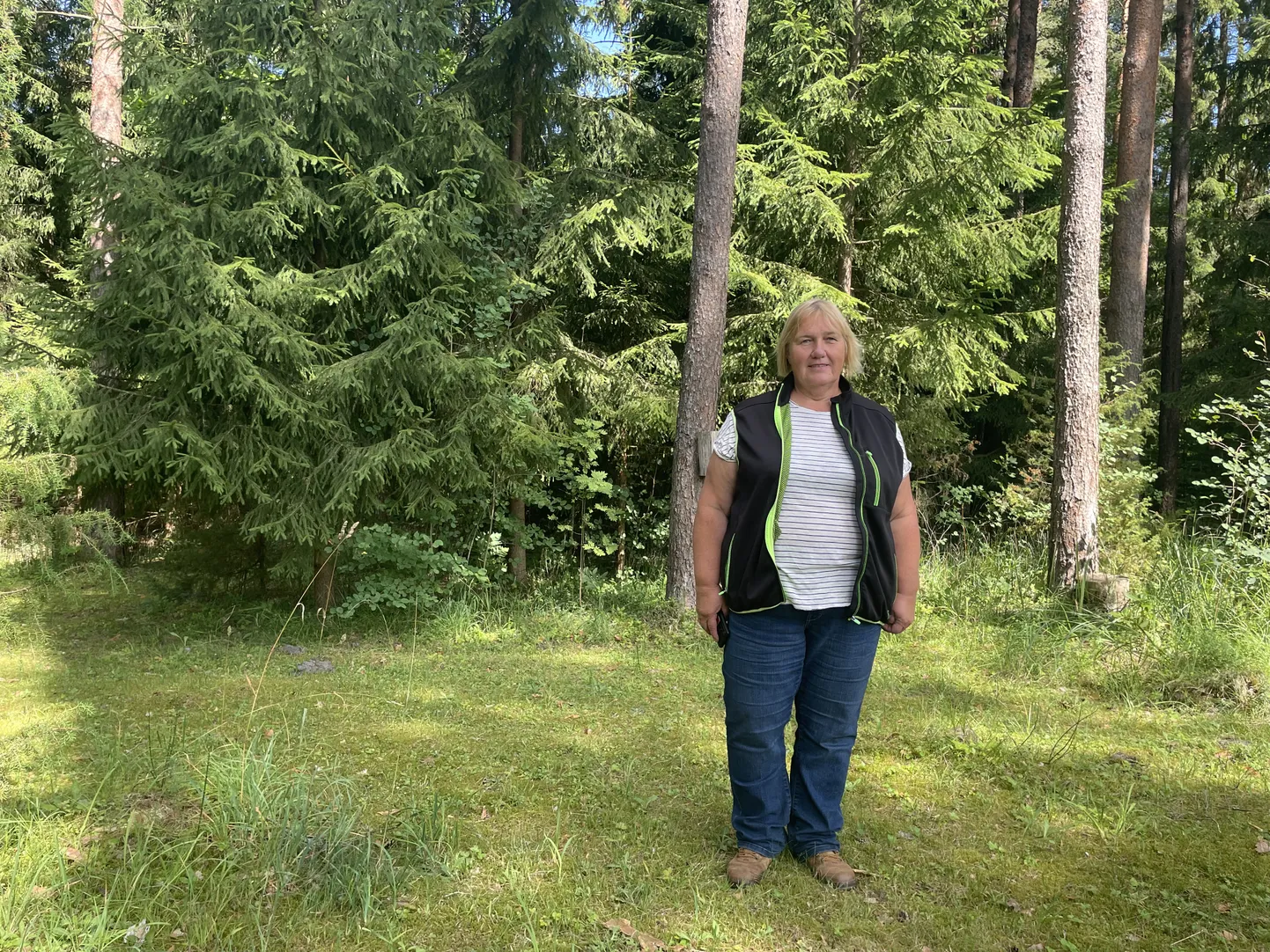 2023. aasta parim metsamajandaja Tiina Ruul.