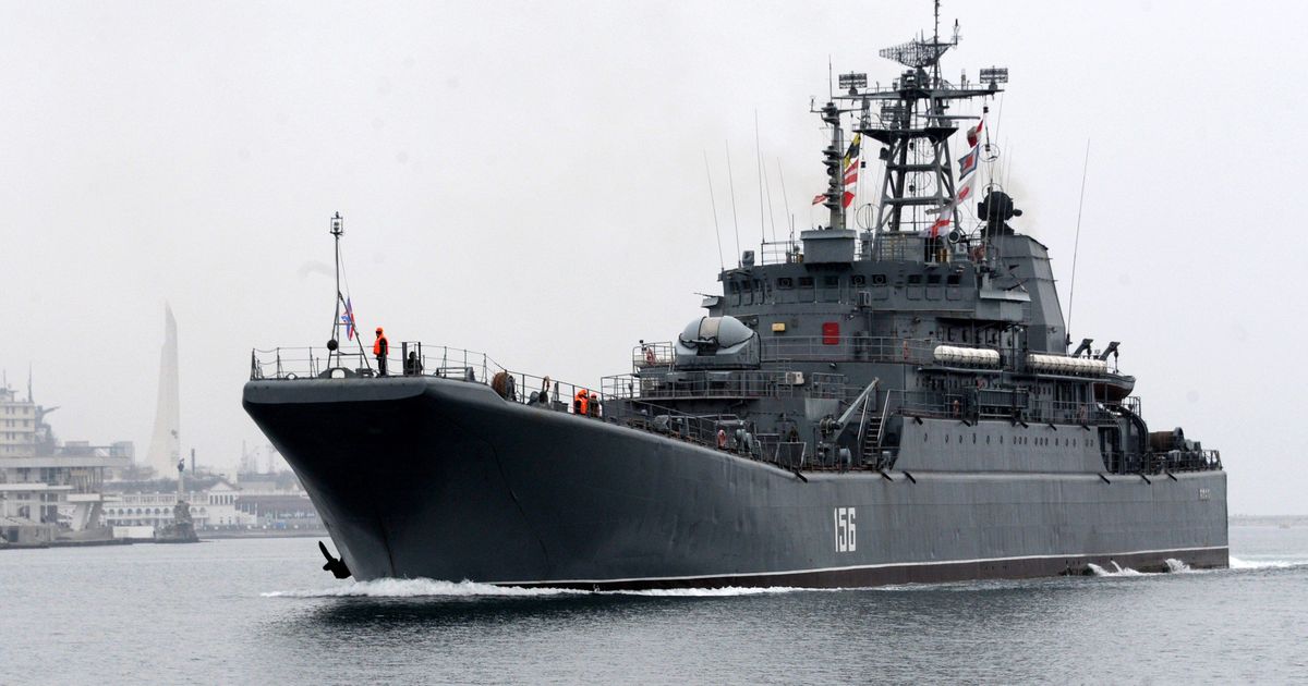 У границы Латвии замечен российский военный корабль - За рубежом - Rus ...