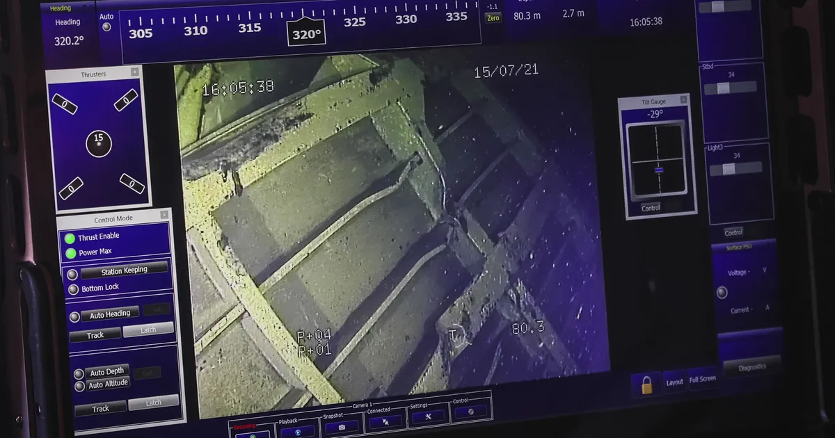 Venemaa on paigutanud Estonia vrakile tehnilist varustust ja kasutab seda harjutusalana