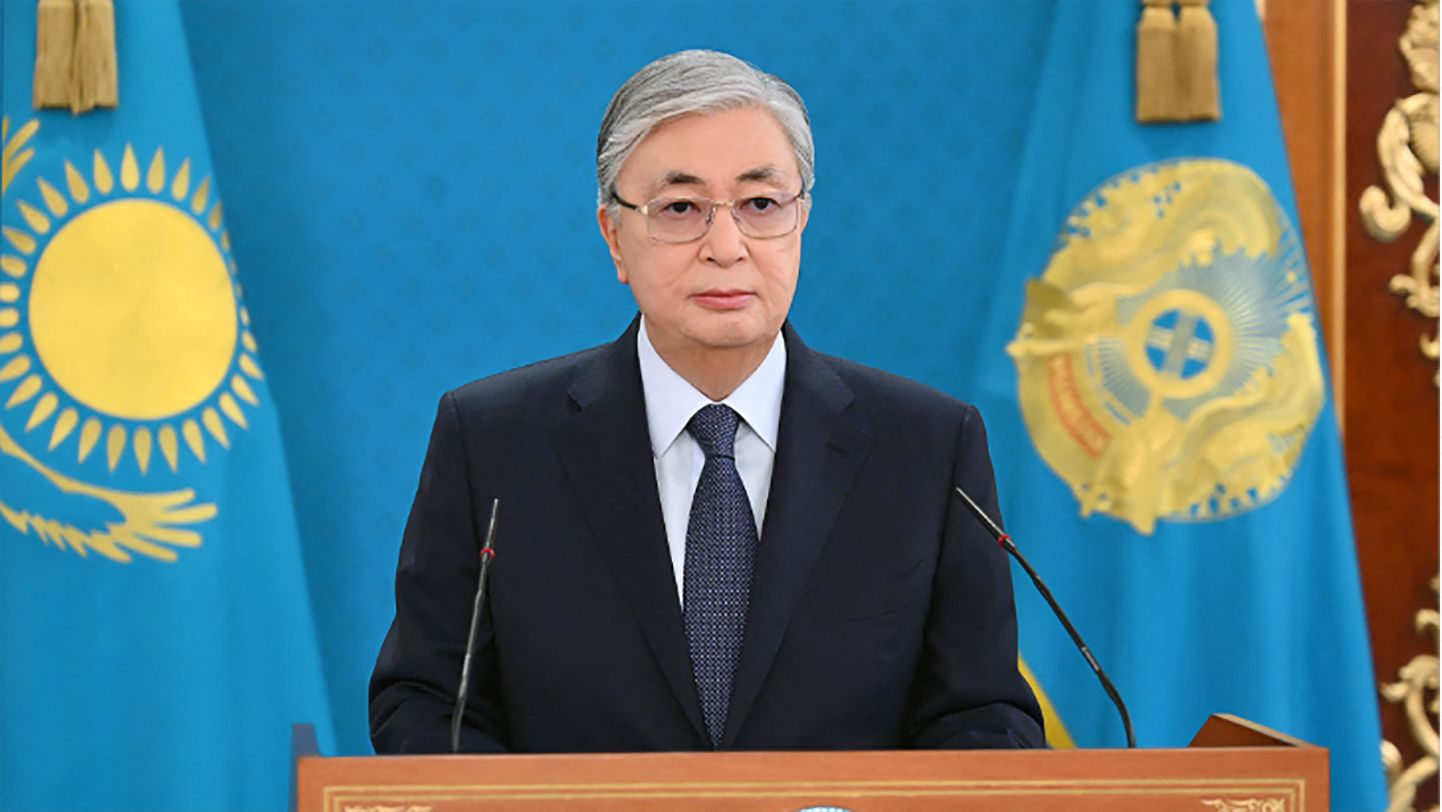 Kazahstānas prezidents Kasims Žomarts Tokajevs.
